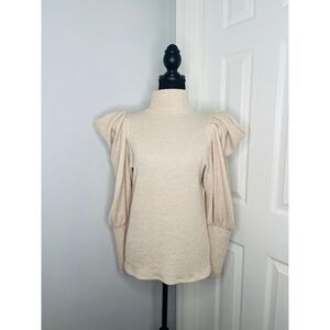 EXPRESS ELEGANT‎ TURTLE NECK BLOUSE SIZE S